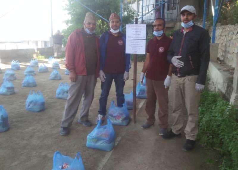 चन्द्रसूर्य साकोसद्धारा राहत वितरण